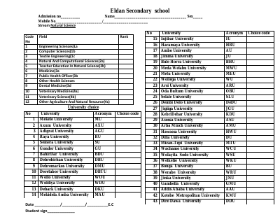 grade 12 placement and flied choice.pdf